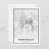 Cartes Pour Fêtes Annuelles Huntsville (Devant / Derrière)