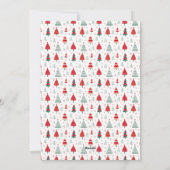 Cartes Pour Fêtes Annuelles Hygge Xmas Tree Motif Une photo Noël (Dos)