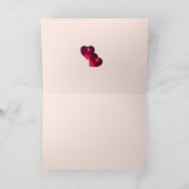 Cartes Pour Fêtes Annuelles HYPER PARROTS ROUGE, BLEU MACAWS Saint Valentin Am (Intérieur)