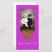 CARTES POUR FÊTES ANNUELLES HYPER VALENTINE (Devant / Derrière)