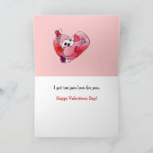 Cartes Pour Fêtes Annuelles I Got Toe Jam Love Card (Intérieur)