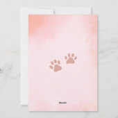 Cartes Pour Fêtes Annuelles I’m Feline Lucky to Have You Cat Valentine Card (Dos)
