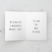 Cartes Pour Fêtes Annuelles I Whale Toujours Vous Aimer Maman Mignonne Kawaii  (Intérieur)