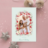 Cartes Pour Fêtes Annuelles ice blue christmas happiest arch photo