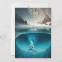 Icy Mountain View