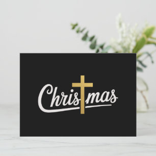 Cartes Pour Fêtes Annuelles Idée cadeau Jésus pour famille assortie Croix de N