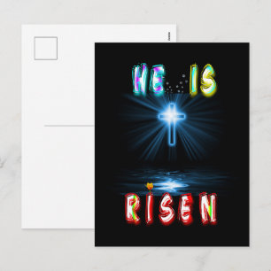 Cartes Pour Fêtes Annuelles Il Est Ressuscité