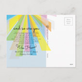 Cartes Pour Fêtes Annuelles Il Est Ressuscité Salutation De Pâques (Dos)