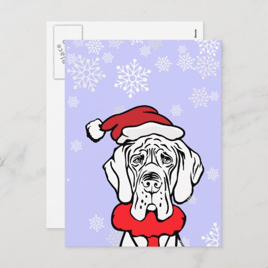 Cartes Pour Fêtes Annuelles Il est temps de Noël (Devant / Derrière)