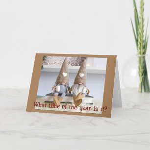 CARTES POUR FÊTES ANNUELLES IL EST TEMPS DE VOUS DIRE **MERCI NOËL*** !