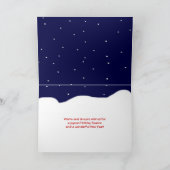 Cartes Pour Fêtes Annuelles Il neige... (Intérieur)