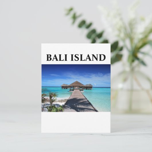 CARTES POUR FÊTES ANNUELLES ÎLE BALI (Debout devant)