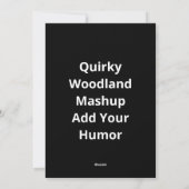 Cartes Pour Fêtes Annuelles I'll With My Bear Hands Oh Deer Funny Creative Sty (Dos)