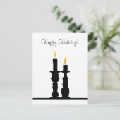 Cartes Pour Fêtes Annuelles Illusion de chandelier (Debout devant)