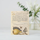 Cartes Pour Fêtes Annuelles Illustration botanique vintage (Debout devant)