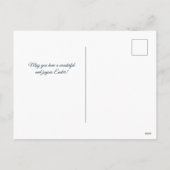 Cartes Pour Fêtes Annuelles Illustration de la croix blanche de Pâques (Dos)