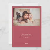 Cartes Pour Fêtes Annuelles Illustration de la vitrine antique (Dos)