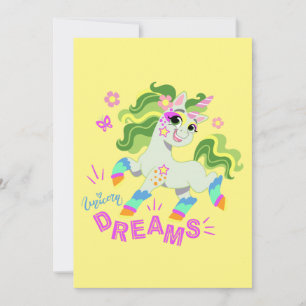 Cartes Pour Fêtes Annuelles Illustration de licorne mignonne #2