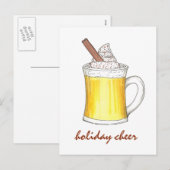 Cartes Pour Fêtes Annuelles Illustration de l'odeur de Noël (Devant / Derrière)