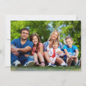 Cartes Pour Fêtes Annuelles Illustration de Photo de Renne Mignon de Noël (Dos)