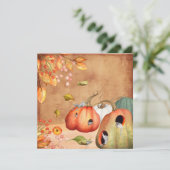 Cartes Pour Fêtes Annuelles Illustration de thanksgiving de souris de souris (Debout devant)