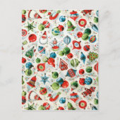 Cartes Pour Fêtes Annuelles Illustration des articles de Noël anciens (Devant)