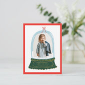 Cartes Pour Fêtes Annuelles Illustration du Globe des neiges (Debout devant)