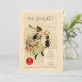 Cartes Pour Fêtes Annuelles Illustration vintage drôle d'Halloween (Debout devant)