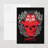 Cartes Pour Fêtes Annuelles Ils ont essayé de me brûler (Devant / Derrière)