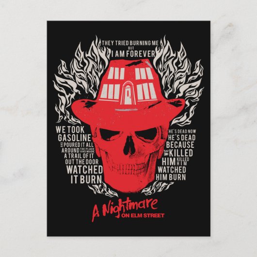 Cartes Pour Fêtes Annuelles Ils ont essayé de me brûler (Devant)