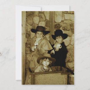 Cartes Pour Fêtes Annuelles image de cow-boy2