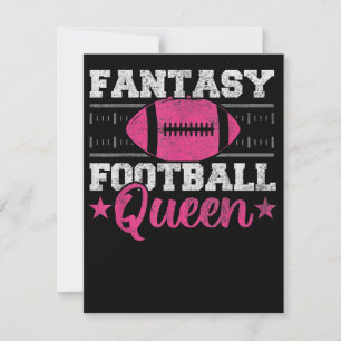 Cartes Pour Fêtes Annuelles Imaginaire Football Queen Funny Jour Imaginaire ca