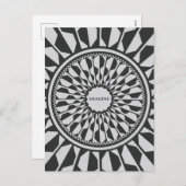 Cartes Pour Fêtes Annuelles Imagine (Devant / Derrière)