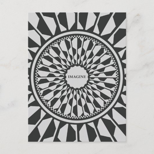 Cartes Pour Fêtes Annuelles Imagine (Devant)