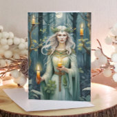 Cartes Pour Fêtes Annuelles Imbolc Goddess Candlemas Forest Celtic Wiccan
