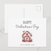 Cartes Pour Fêtes Annuelles Immobilier Saint Valentin Agriculture (Devant / Derrière)