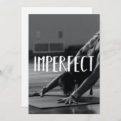 Cartes Pour Fêtes Annuelles imparfait (Devant / Derrière)