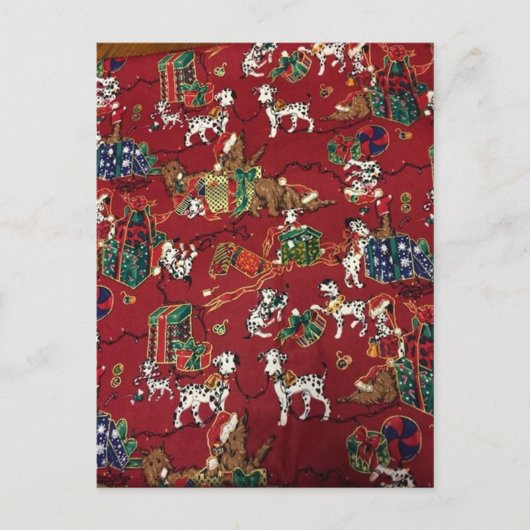 Cartes Pour Fêtes Annuelles Impression de vacances dalmate (Devant)