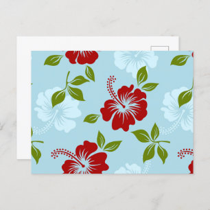 Cartes Pour Fêtes Annuelles Impression hawaïenne