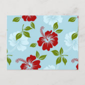 Cartes Pour Fêtes Annuelles Impression hawaïenne (Devant)