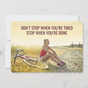 Cartes Pour Fêtes Annuelles Impression motivationnelle - Devis personnalisable