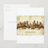 Cartes Pour Fêtes Annuelles Indianapolis Indiana (Devant / Derrière)