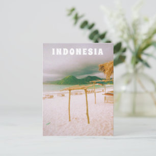 Cartes Pour Fêtes Annuelles Indonésie Lombok Impression de Paradis Tropical