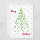 Cartes Pour Fêtes Annuelles Infinite Love Christmas Tree - Photo de retour (Devant)