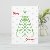 Cartes Pour Fêtes Annuelles Infinite Love Christmas Tree - Photo de retour (Debout devant)