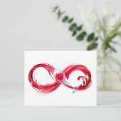 Cartes Pour Fêtes Annuelles Infinity (Debout devant)