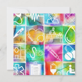 Cartes Pour Fêtes Annuelles Infirmière