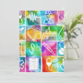 Cartes Pour Fêtes Annuelles Infirmière (Debout devant)