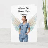 Infirmière en tenue de bloc opératoire