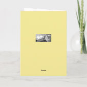 Cartes Pour Fêtes Annuelles Ingénieur d'exploitation Grane Art Joyeux Noël (Dos)